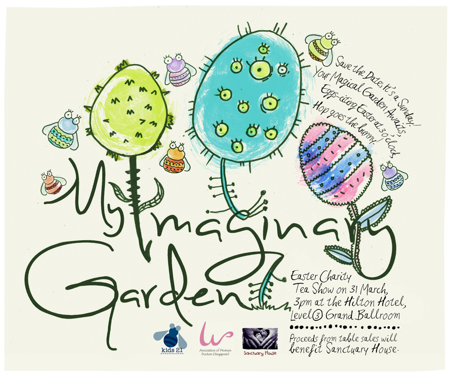 My Imaginary Garden: Easter Charity Tea in aid of Sanctuary House